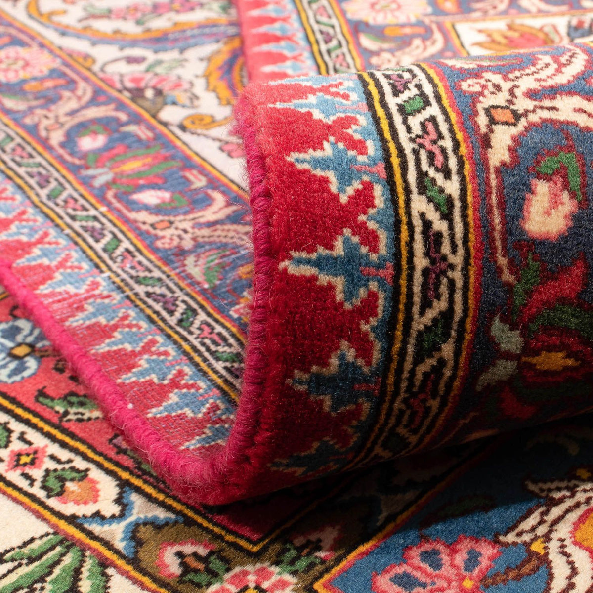 Persisk matta - Nomadic - 363 x 253 cm - mörkröd