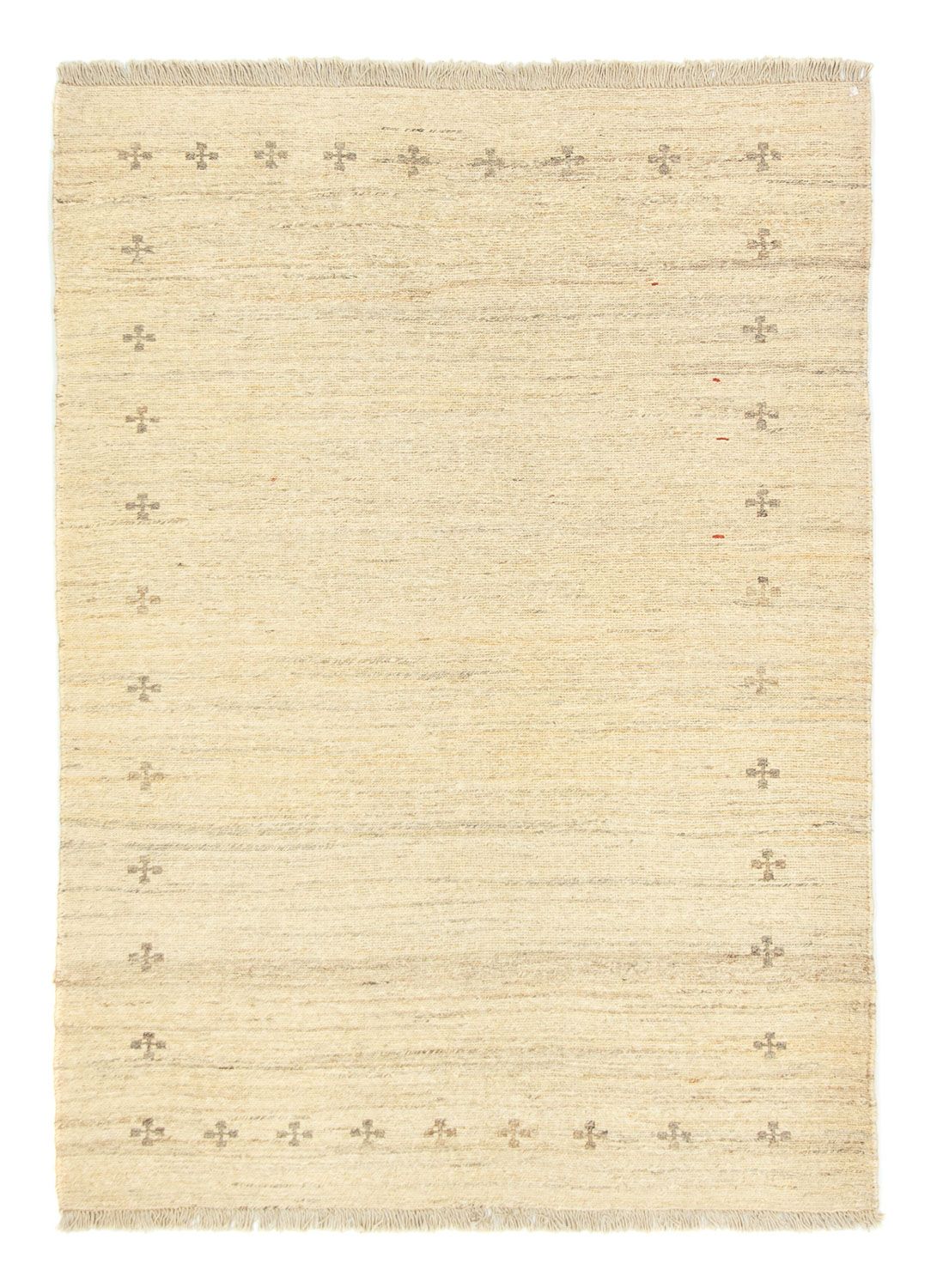 Gabbeh-matta - persisk - 174 x 127 cm - beige