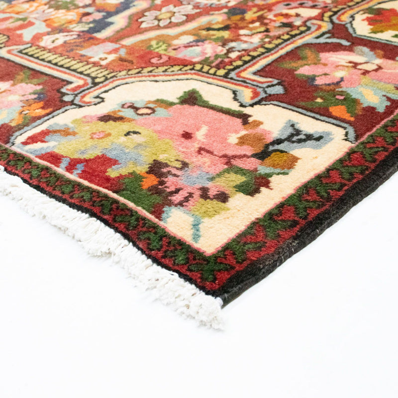 Persisk matta - Nomadic - 197 x 136 cm - mörkröd