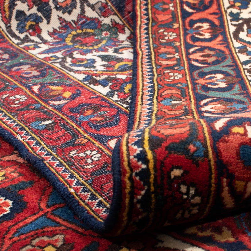 Persisk matta - Nomadic - 360 x 272 cm - mörkröd