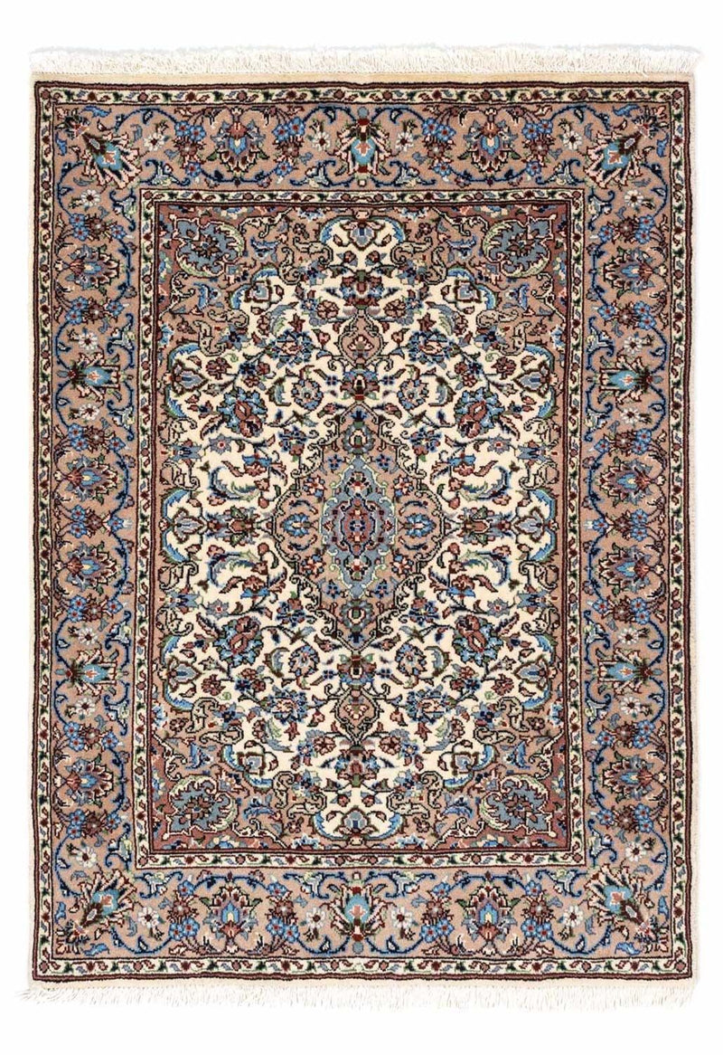 Persiska mattor - Keshan - 140 x 100 cm - beige