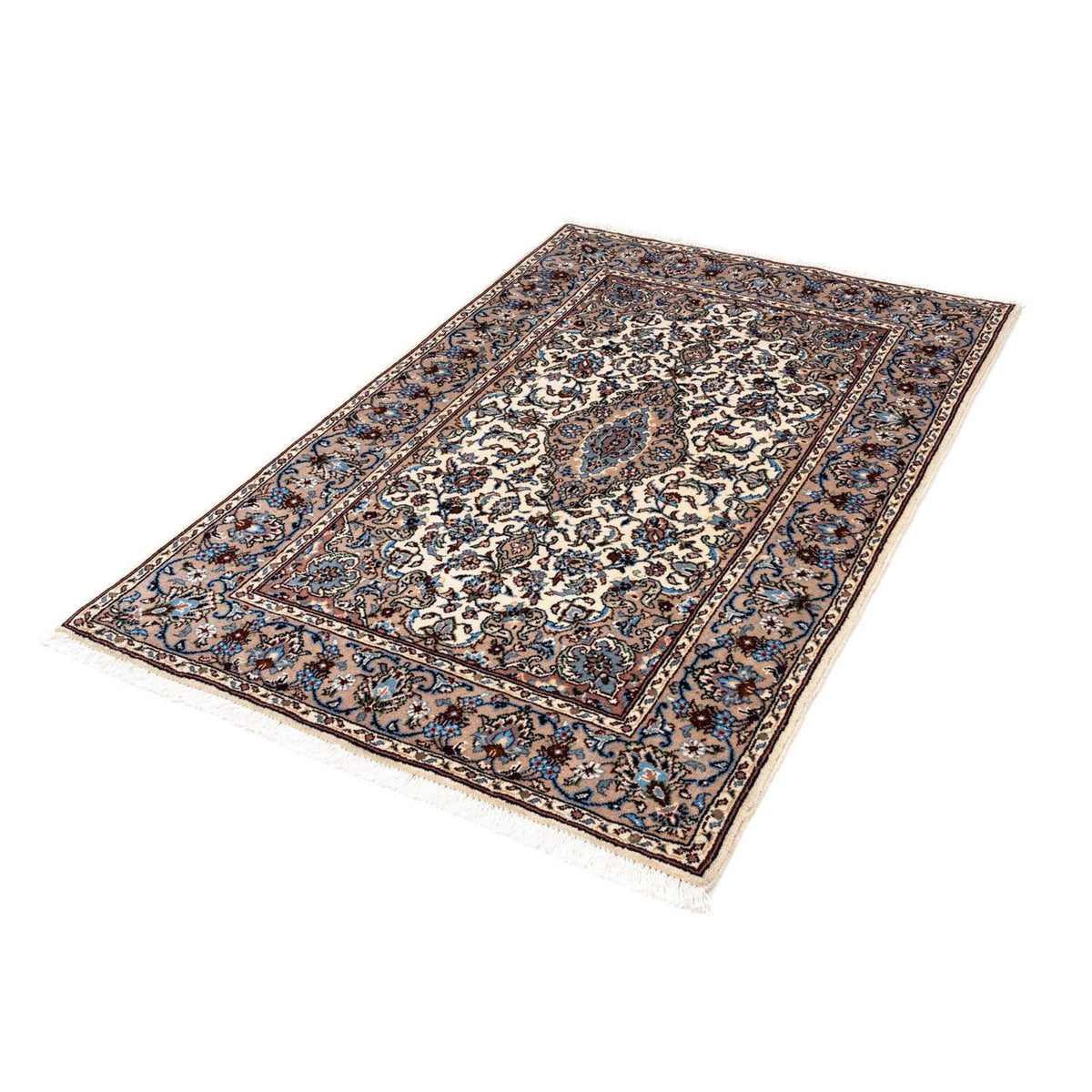Persiska mattor - Keshan - 150 x 98 cm - beige