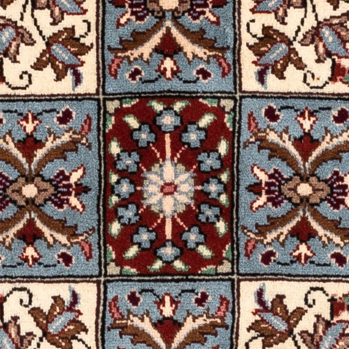 Persiska mattor - Keshan - 154 x 97 cm - mörkröd