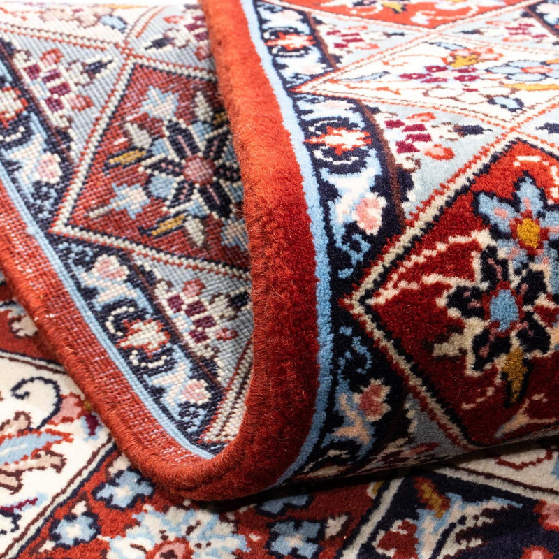 Persiska mattor - Keshan - 154 x 97 cm - mörkröd