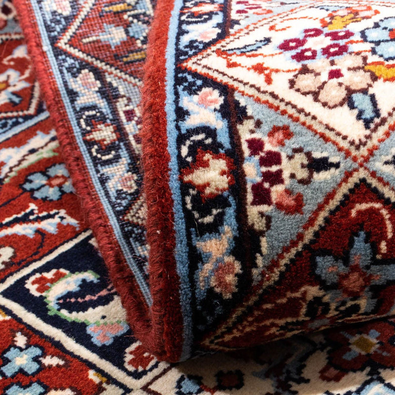 Persiska mattor - Keshan - 157 x 95 cm - mörkröd