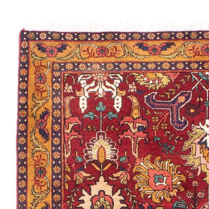 Persisk matta - Nomadic - 191 x 138 cm - mörkröd