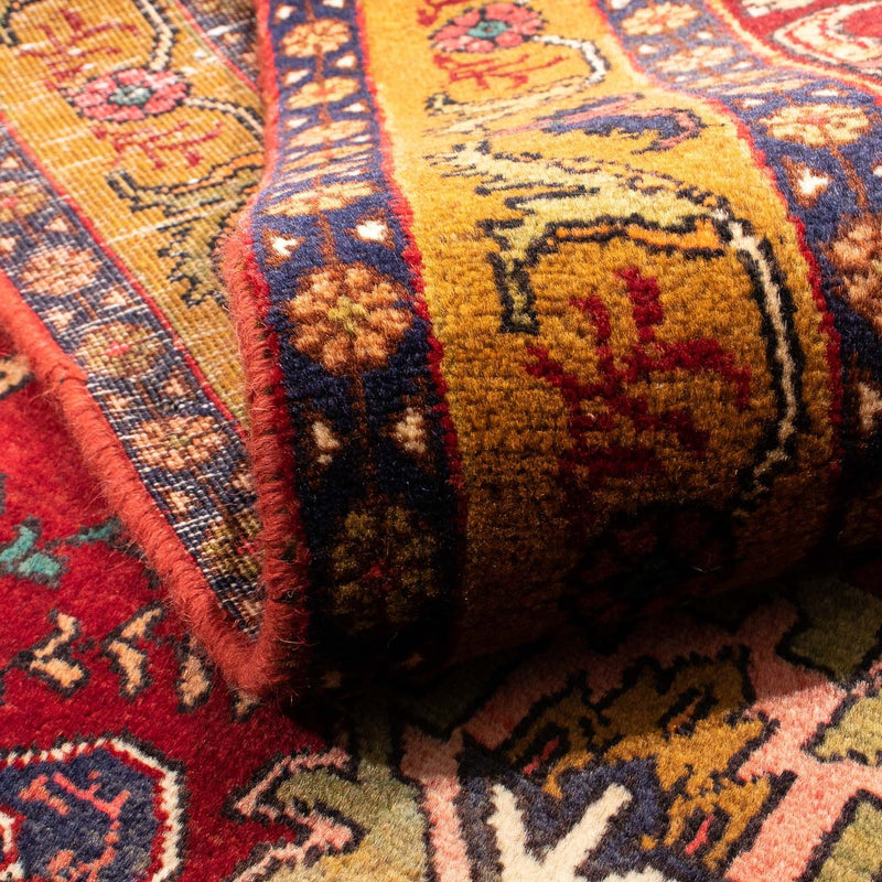 Persisk matta - Nomadic - 191 x 138 cm - mörkröd