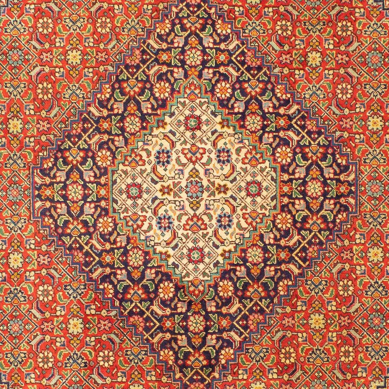 Persisk matta - Tabriz - 297 x 208 cm - röd