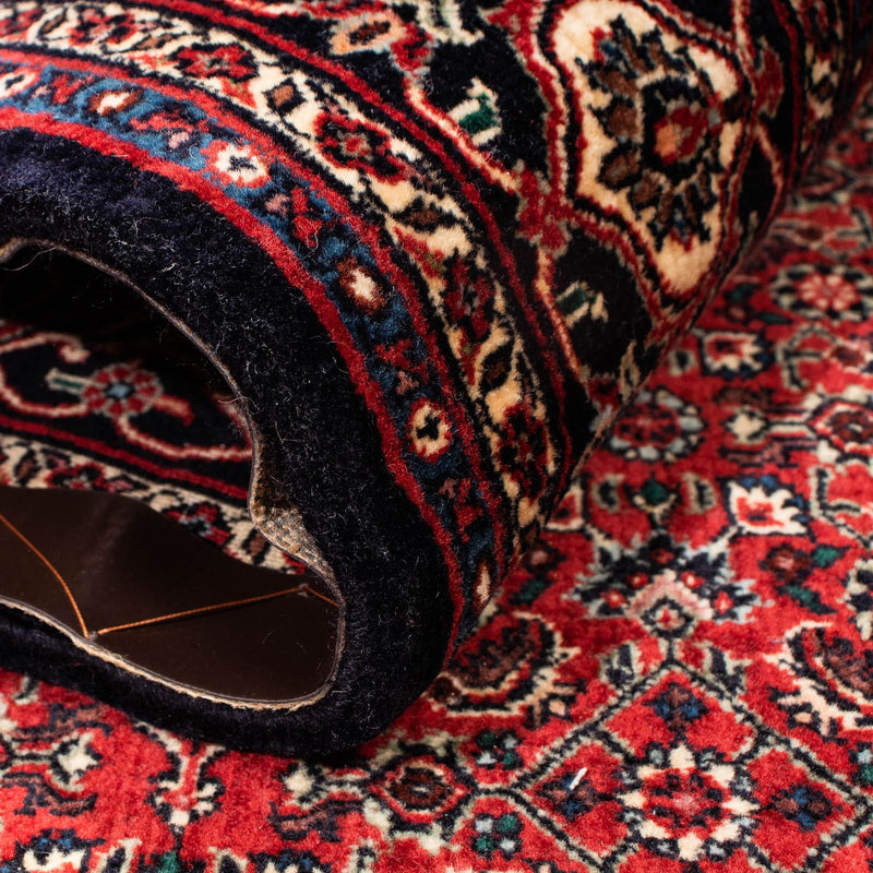 Persisk matta - Bijar - 261 x 164 cm - mörkröd