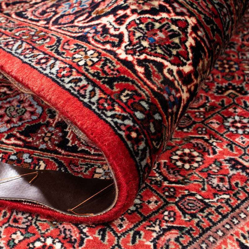 Persisk matta - Bijar - 232 x 153 cm - röd