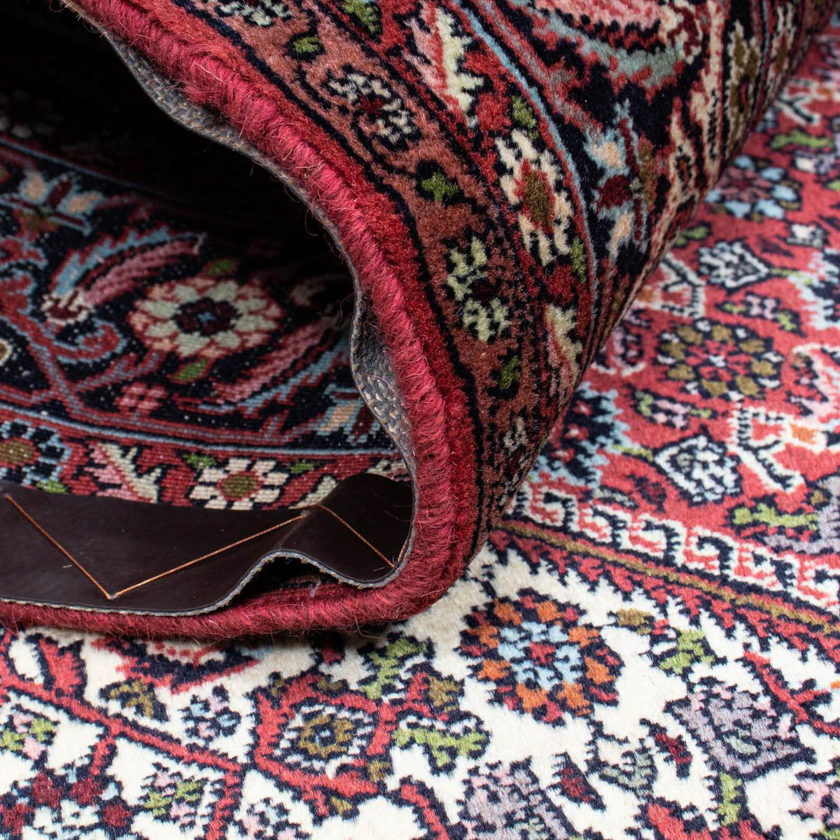 Persisk matta - Bijar - 222 x 136 cm - mörkblå