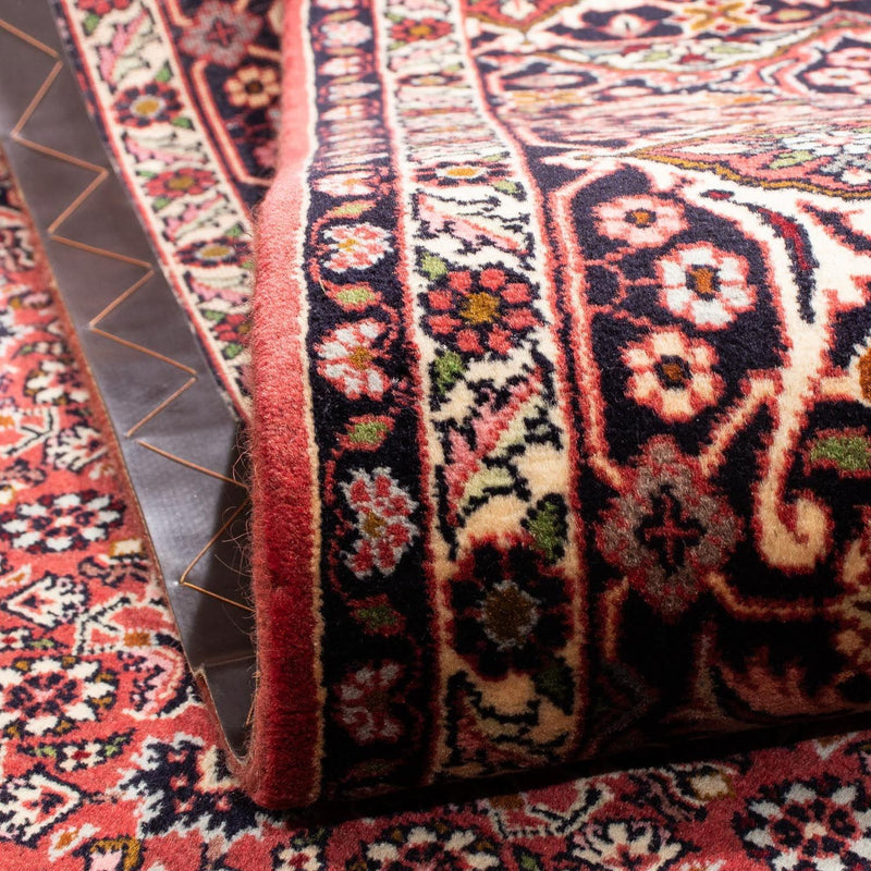 Persisk matta - Bijar - 290 x 195 cm - mörkröd