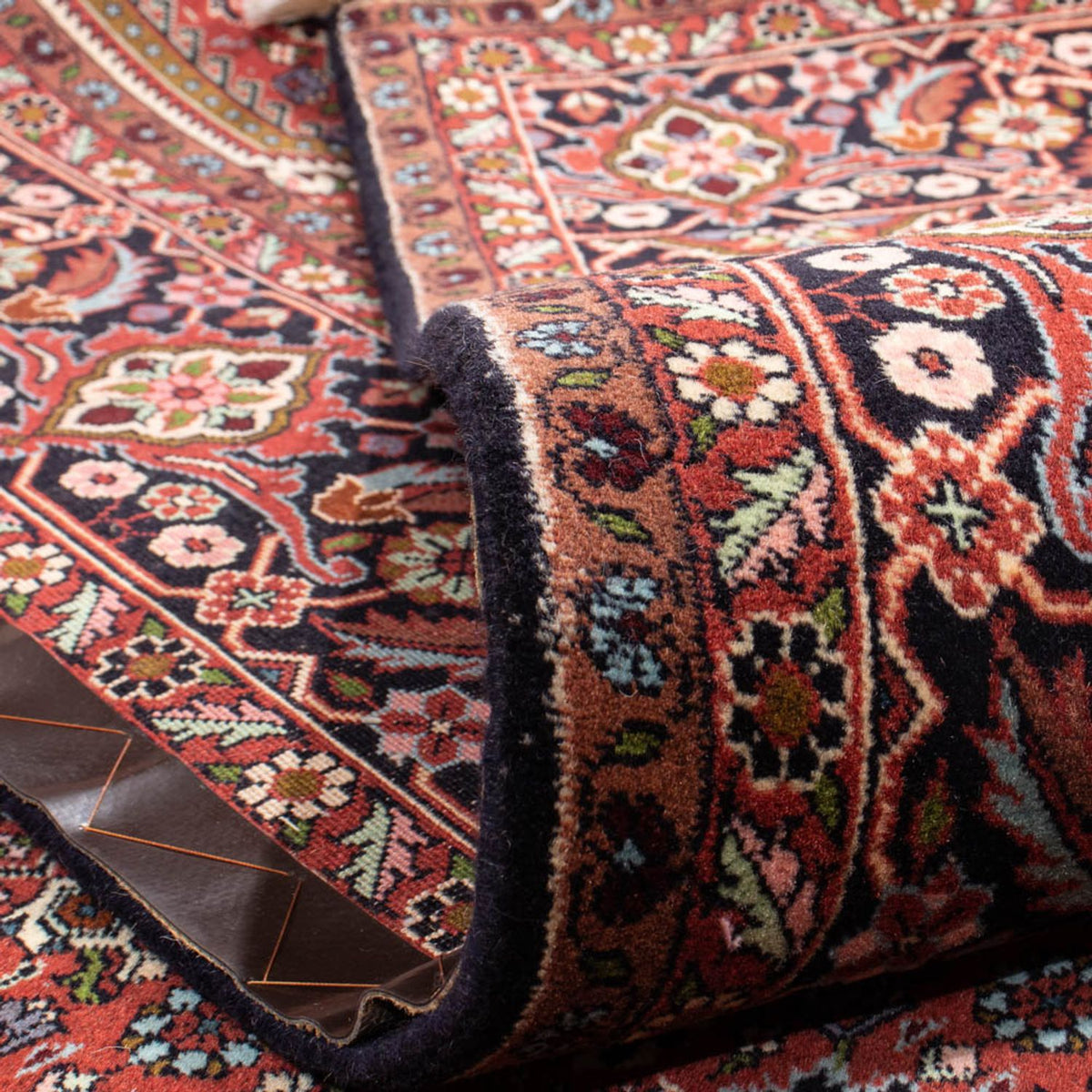 Persisk matta - Bijar - 340 x 252 cm - brun