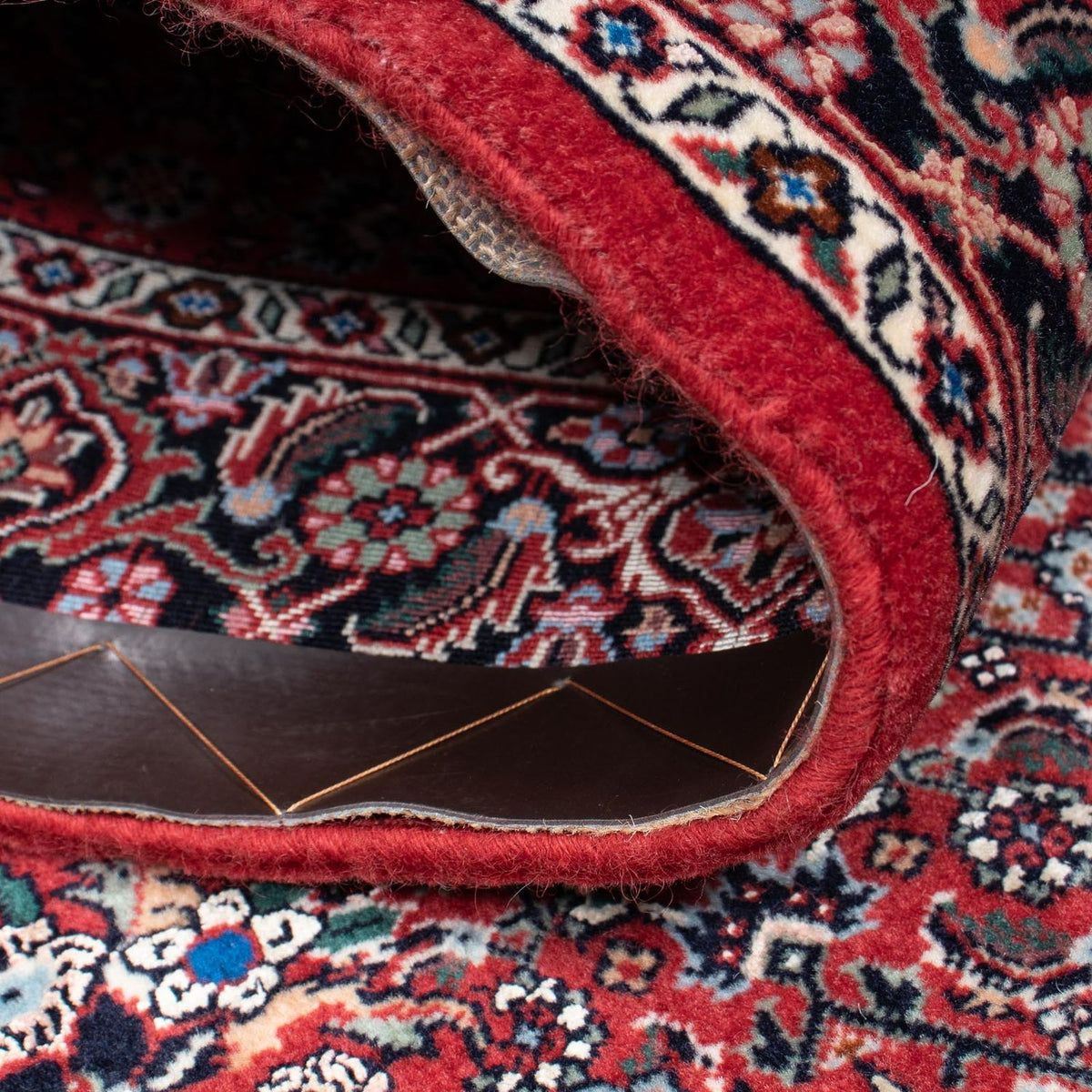 Runner Persisk matta - Bijar - 194 x 100 cm - mörkröd