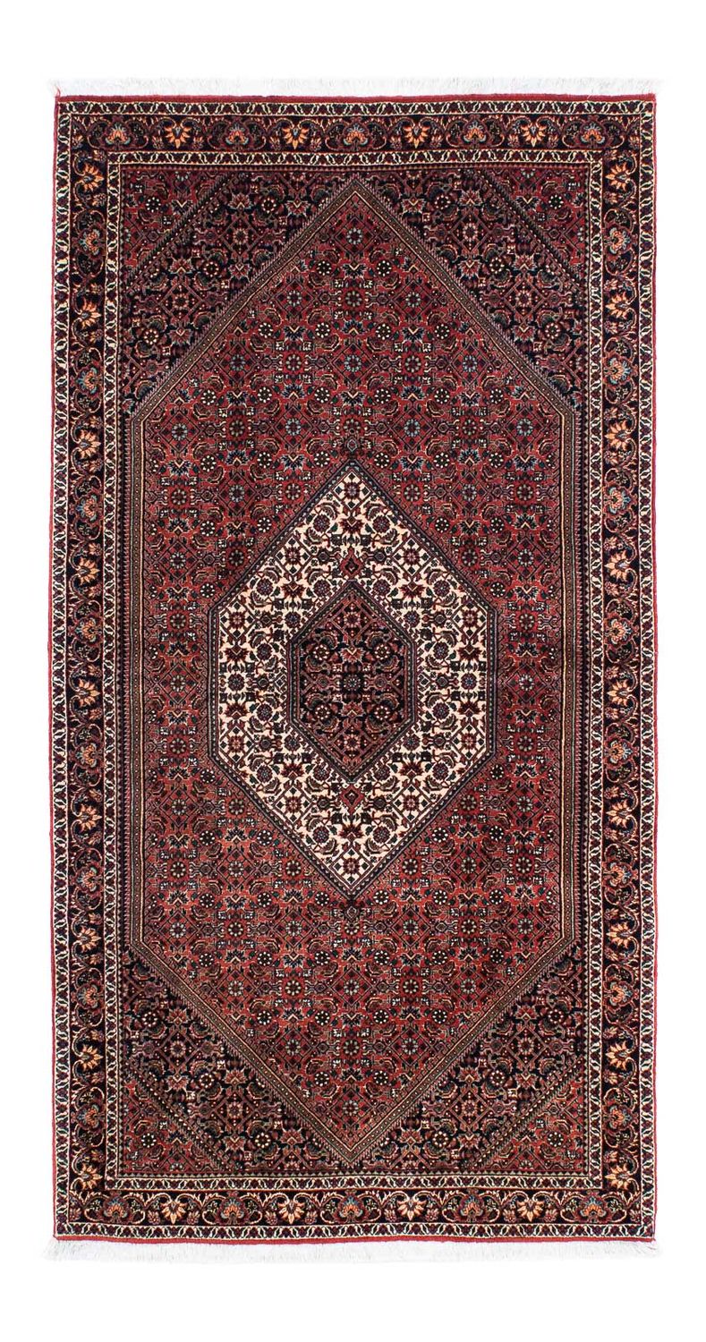 Runner Persisk matta - Bijar - 205 x 102 cm - mörkröd