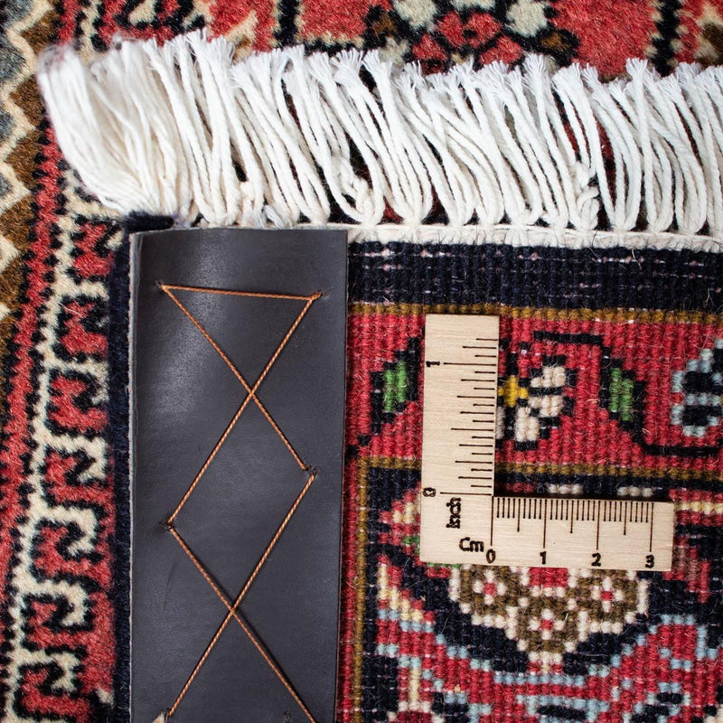 Persisk matta - Bijar - 210 x 139 cm - röd