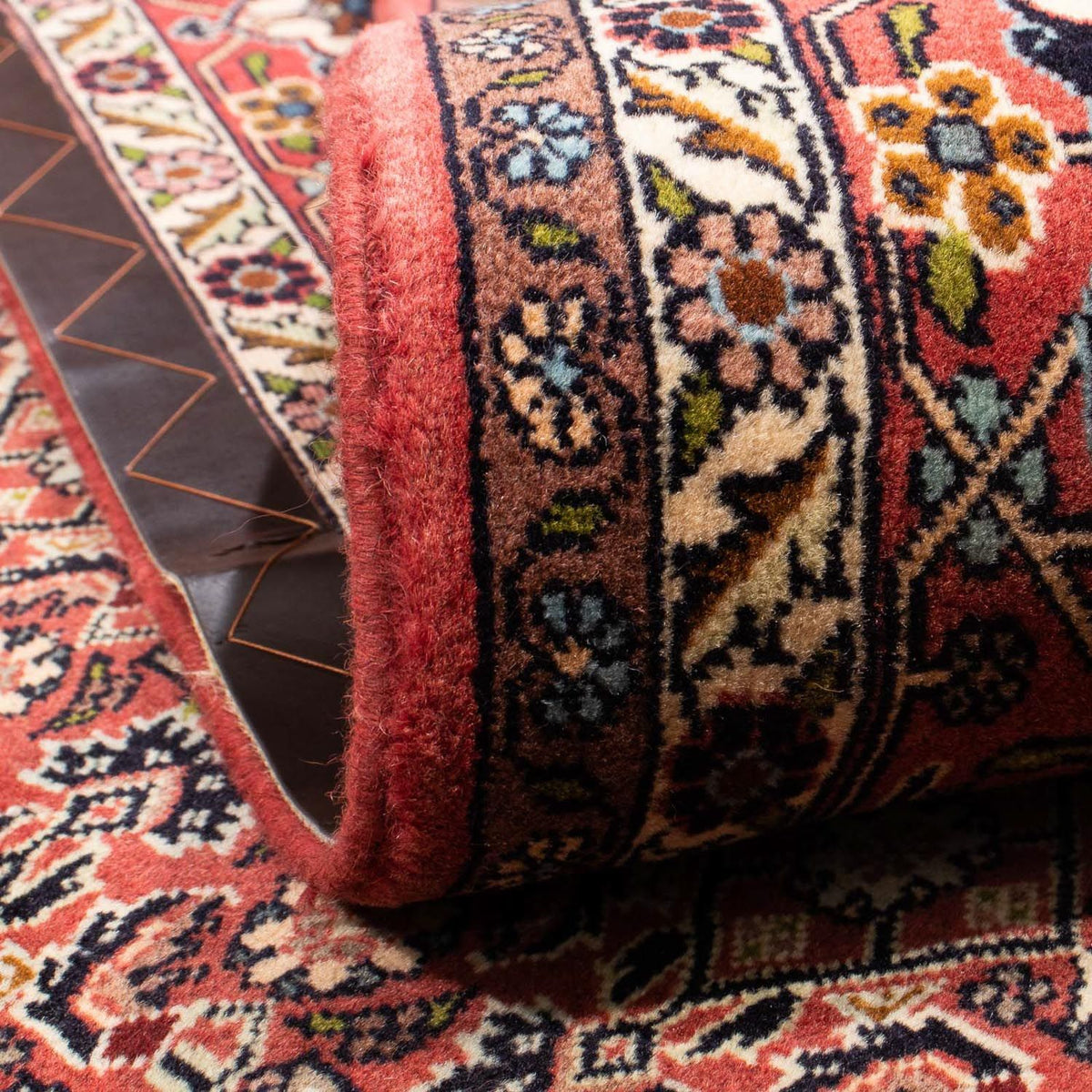 Persisk matta - Bijar - 290 x 198 cm - brun