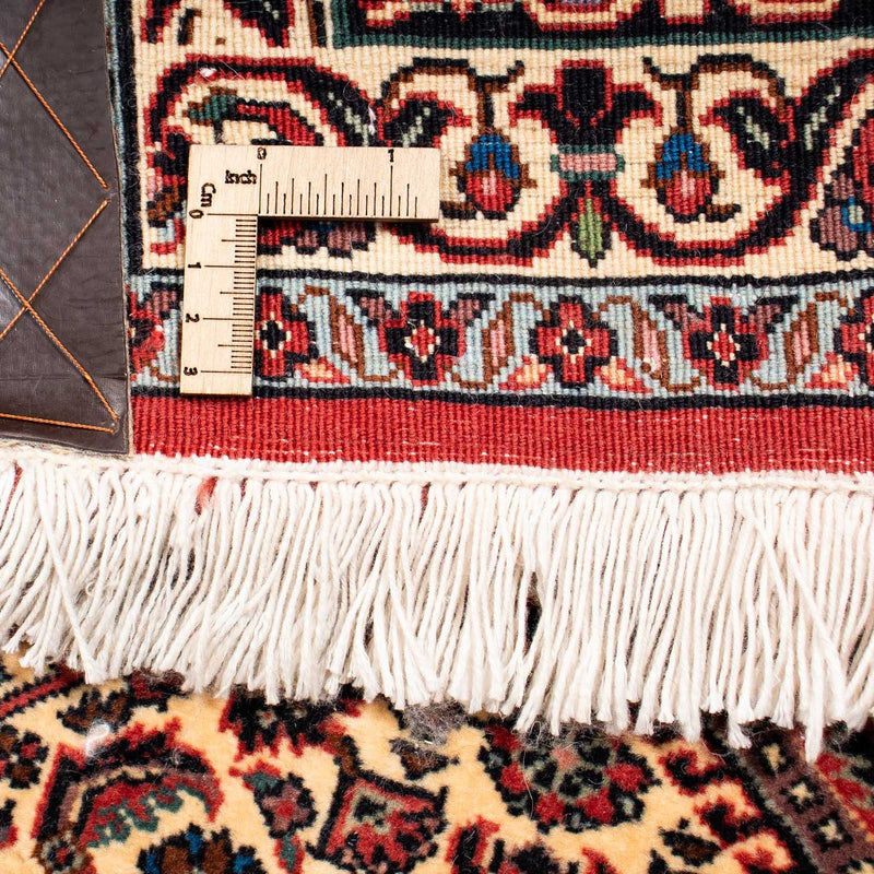 Persisk matta - Bijar - 250 x 200 cm - mörkröd