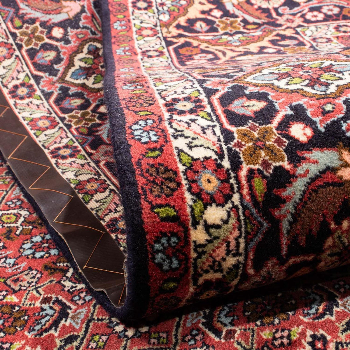 Persisk matta - Bijar - 297 x 197 cm - brun