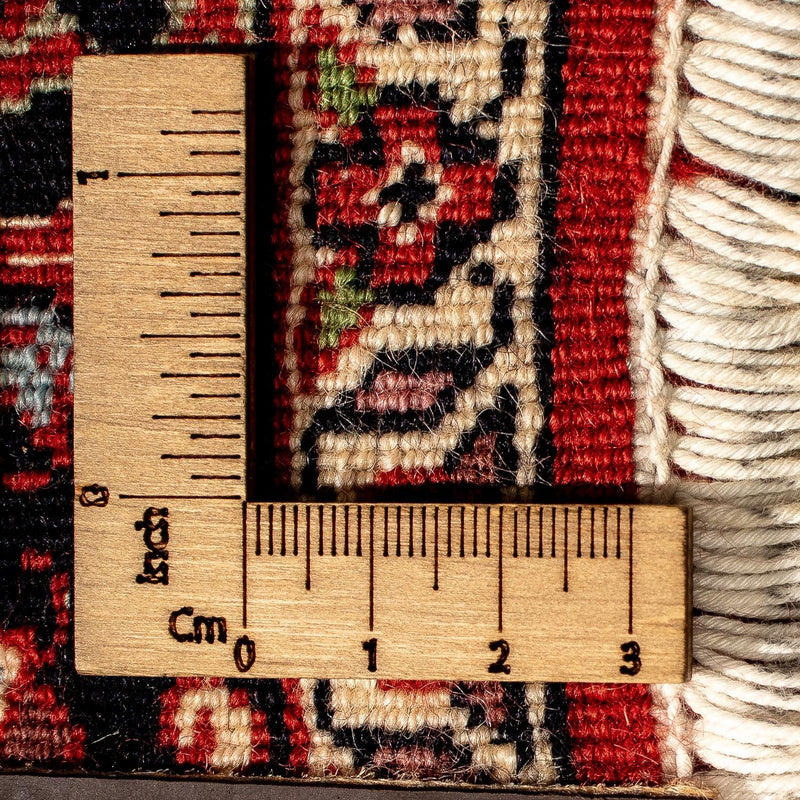 Runner Persisk matta - Bijar - 305 x 84 cm - mörkröd