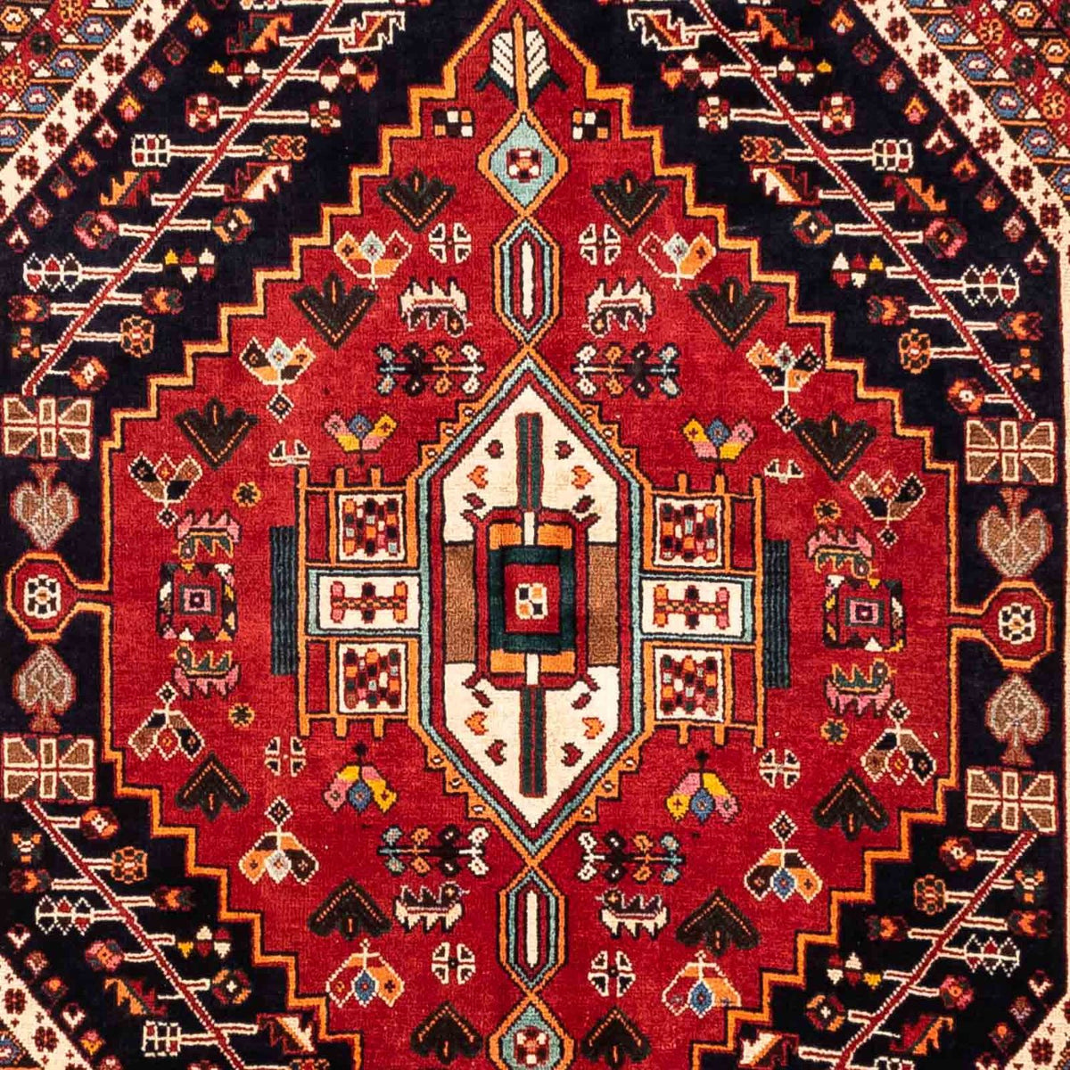 Persisk matta - Nomadic - 268 x 170 cm - mörkblå