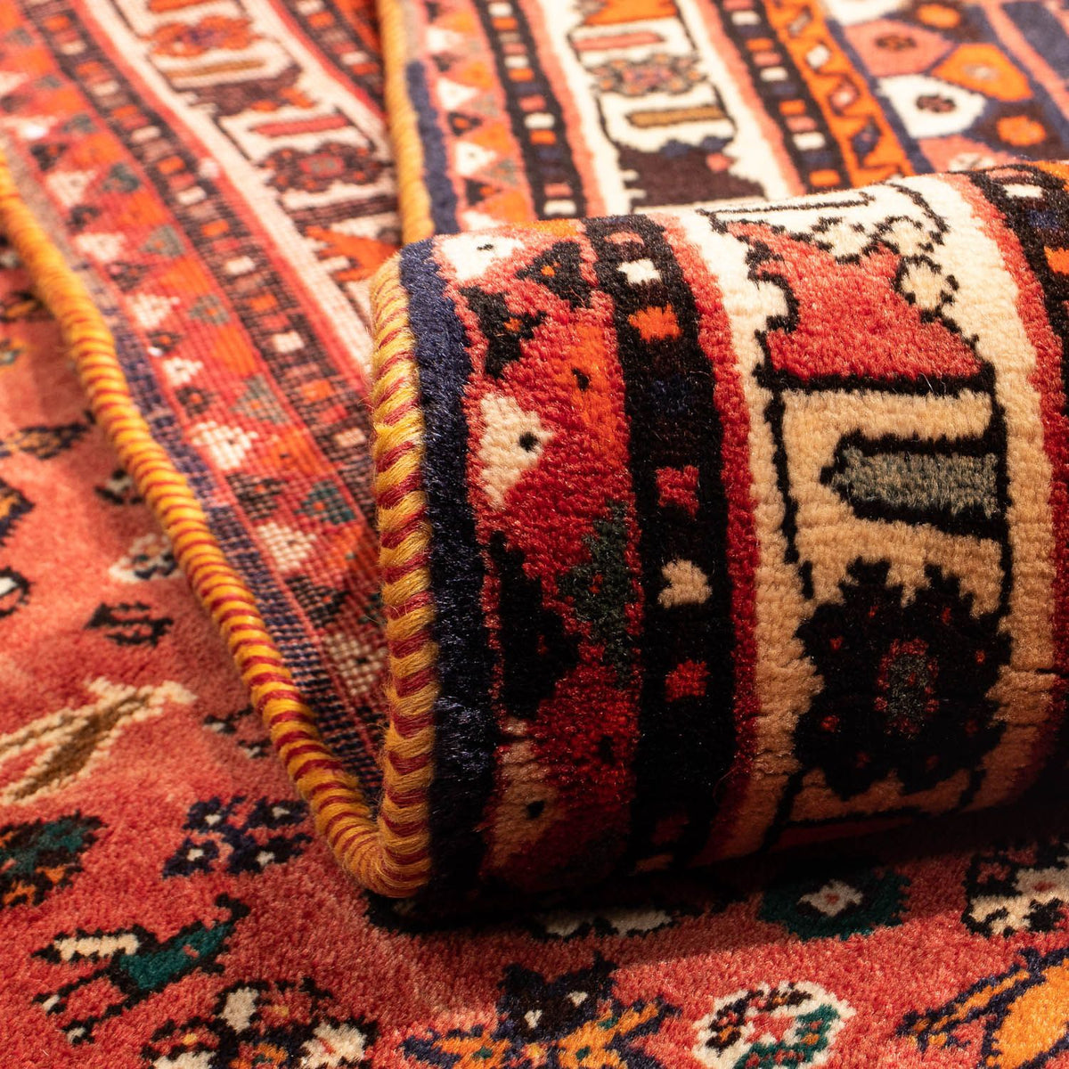 Persisk matta - Nomadic - 282 x 213 cm - mörkröd