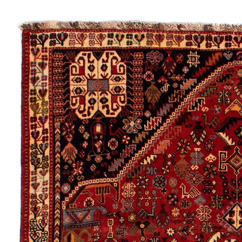 Persisk matta - Nomadic - 290 x 184 cm - mörkröd