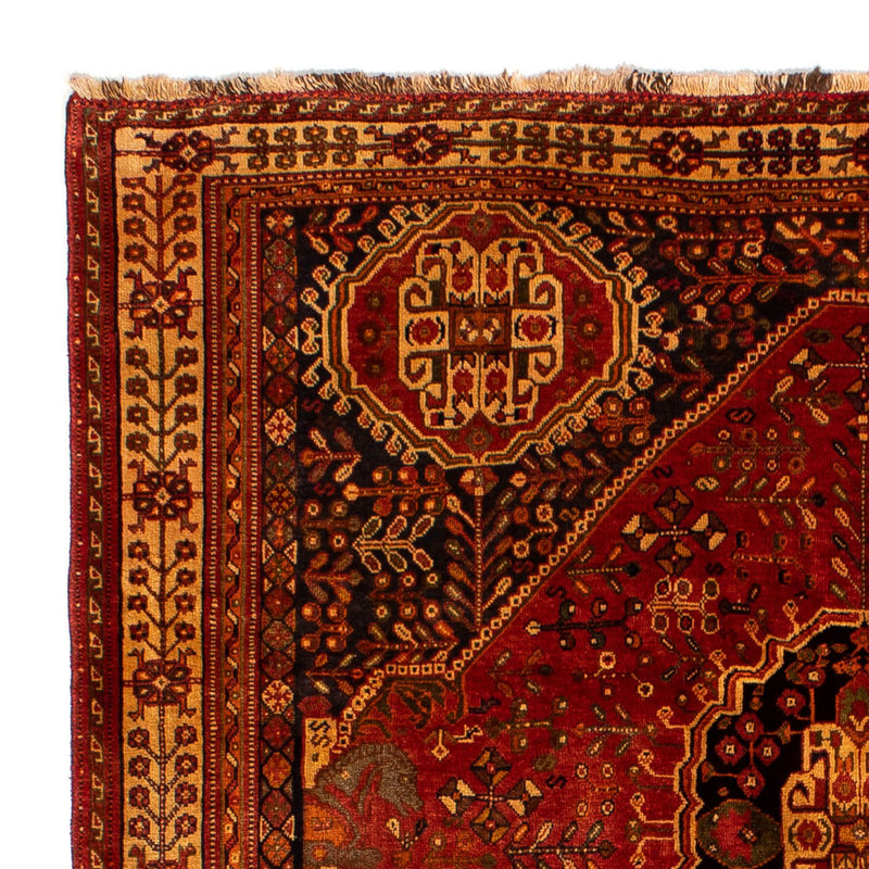 Persisk matta - Nomadic - 280 x 184 cm - mörkröd