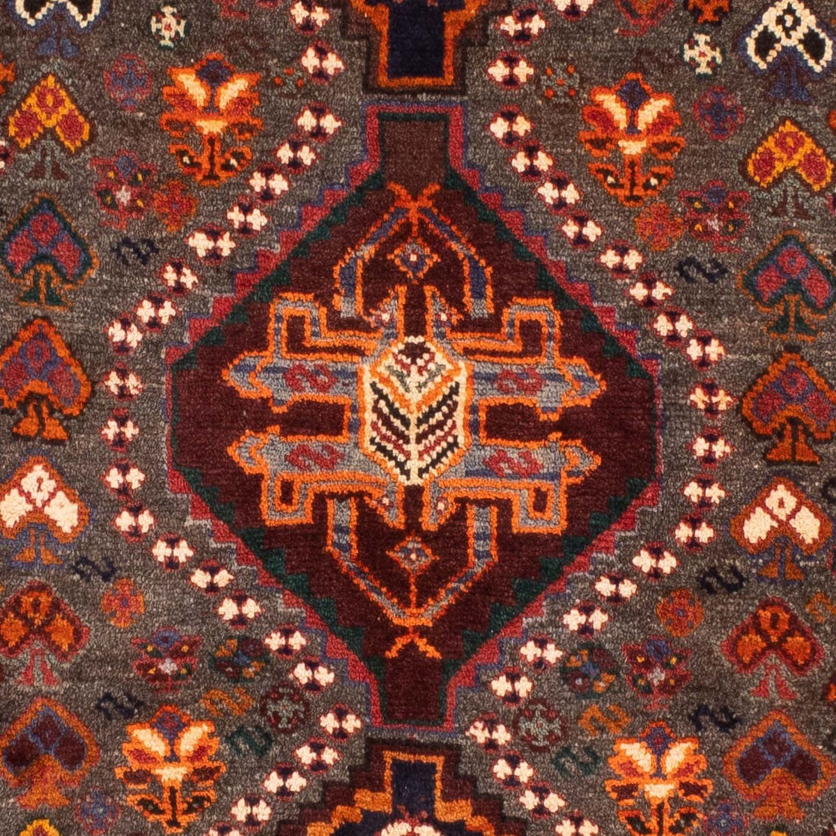 Persisk matta - Nomadic - 158 x 86 cm - mörkbrun