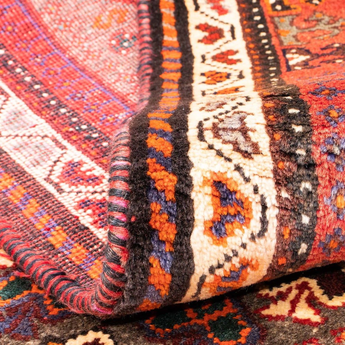 Persisk matta - Nomadic - 158 x 86 cm - mörkbrun