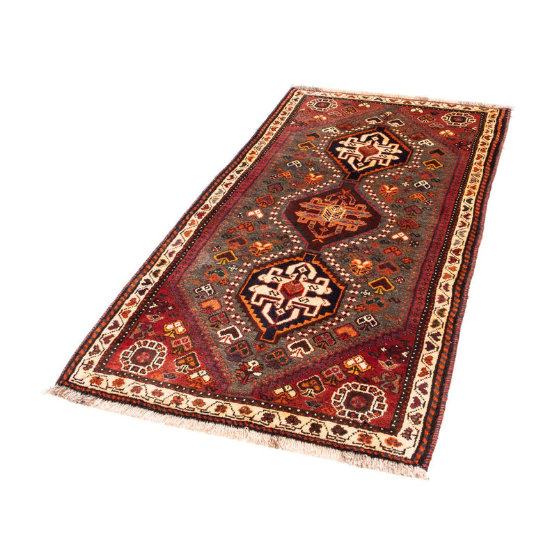 Persisk matta - Nomadic - 158 x 86 cm - mörkbrun