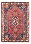 Qashqai Mattan 107x152cm - Persisk matta - Rektangulär / Mörkröd / 107 x 152 cm Rektangulär