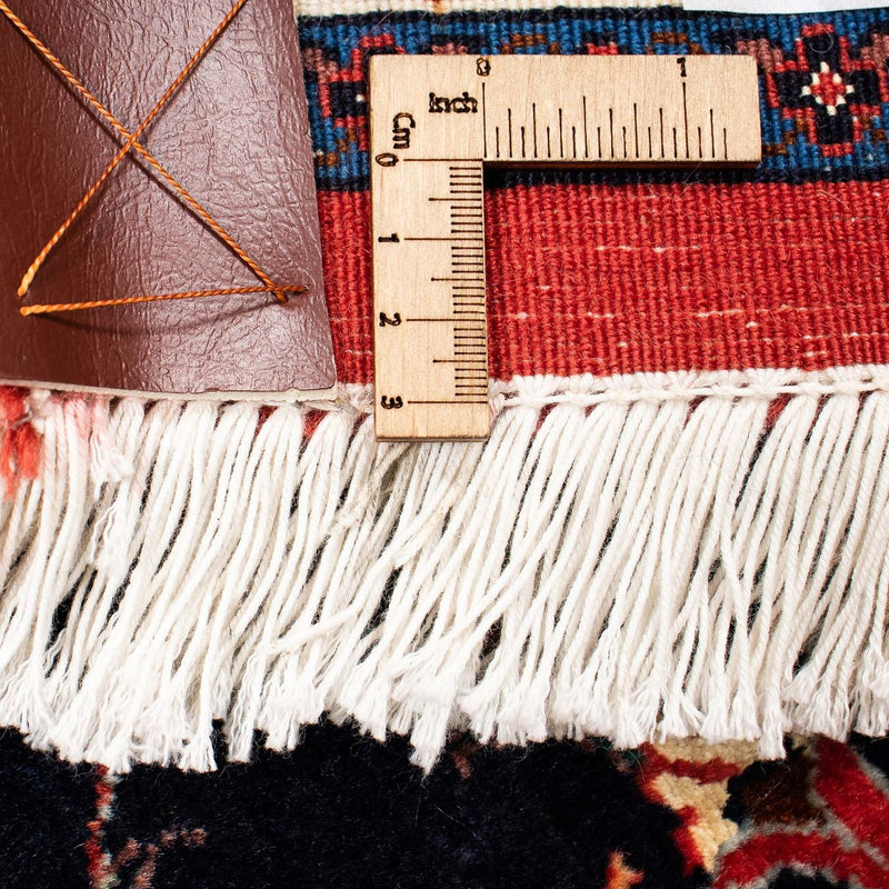 Persisk matta - Bijar - 400 x 301 cm - mörkblå