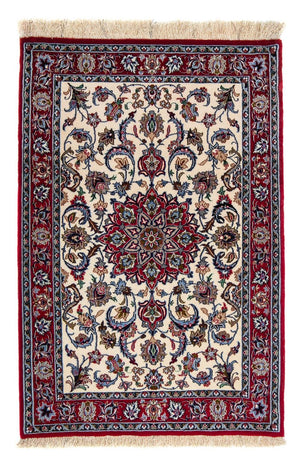 Persisk matta - Isfahan - Premium - 102 x 70 cm - mörkröd