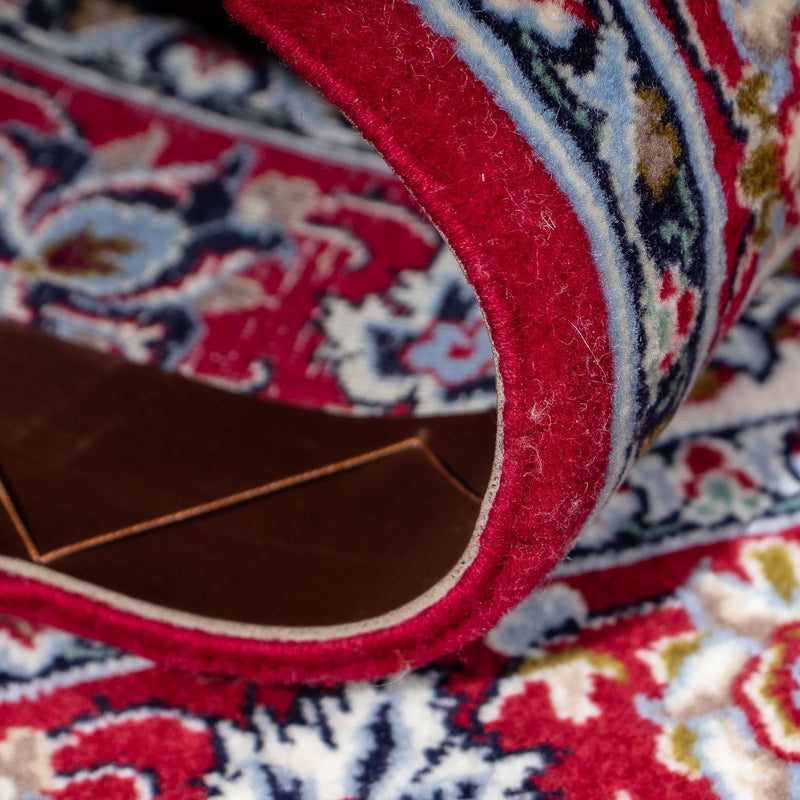 Persisk matta - Isfahan - Premium - 102 x 70 cm - mörkröd