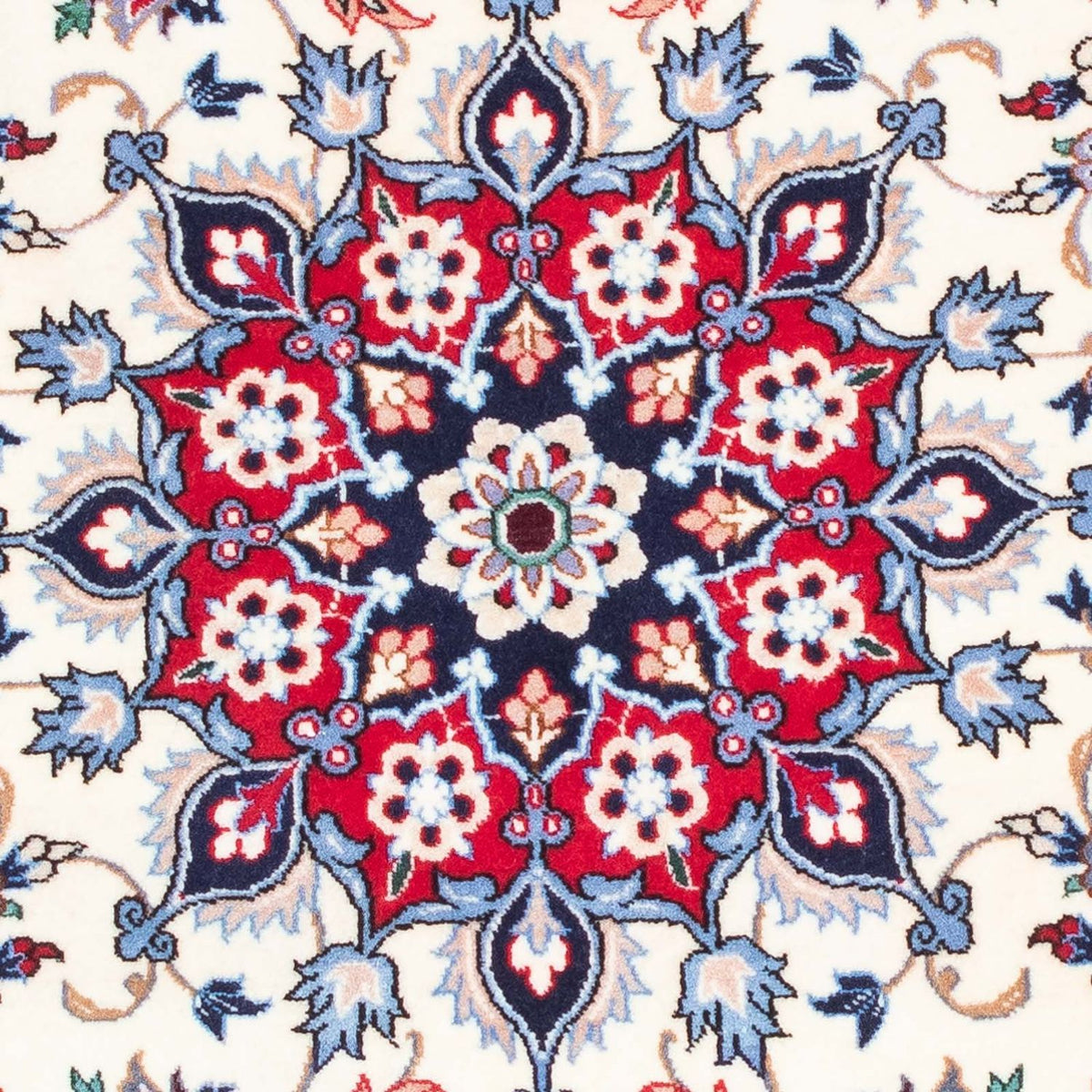 Persisk matta - Isfahan - Premium - 118 x 82 cm - beige