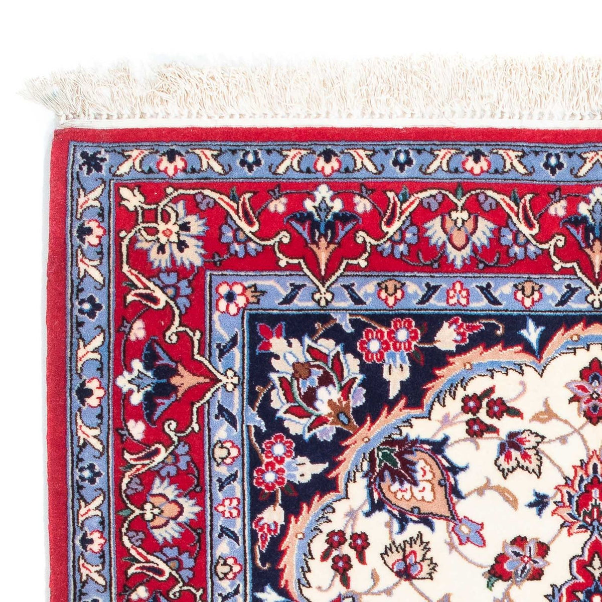 Persisk matta - Isfahan - Premium - 118 x 82 cm - beige