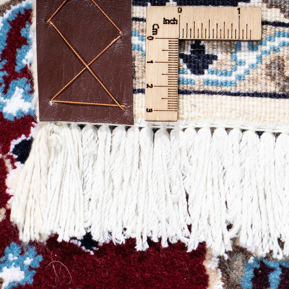 Runner Persisk matta - Nain - Royal - 178 x 106 cm - mörkröd