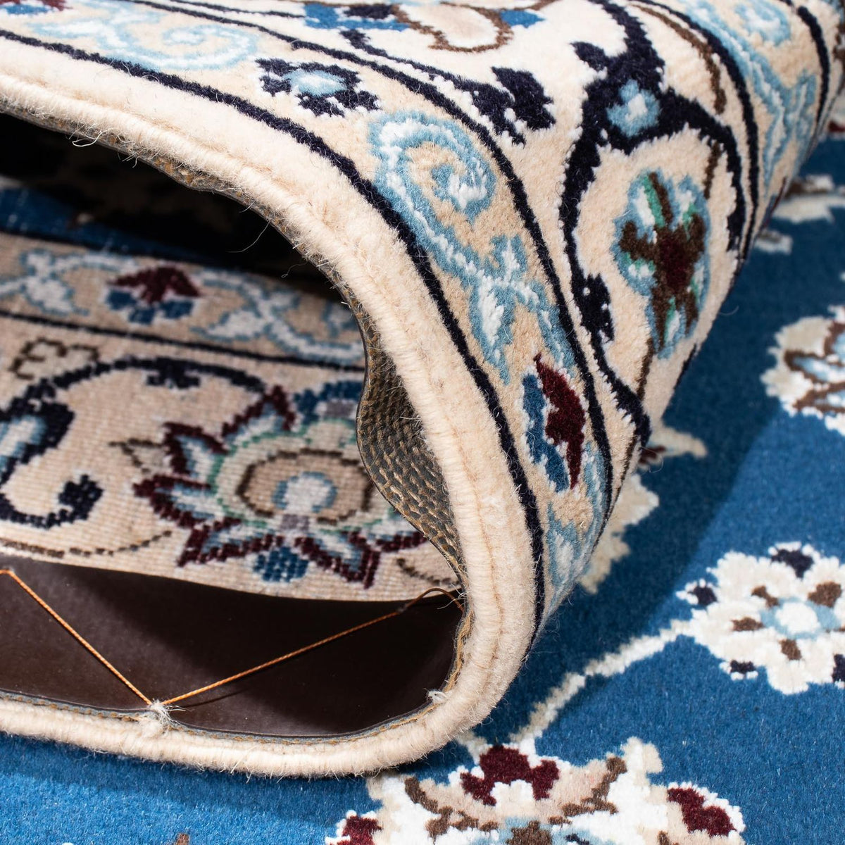 Persisk matta - Nain - Royal - 172 x 115 cm - blå