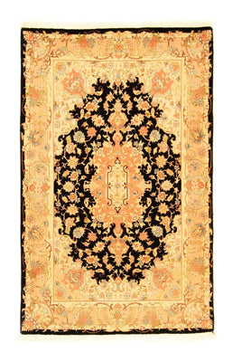 Persisk matta - Tabriz - Royal - 156 x 98 cm - svart
