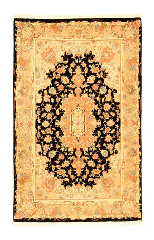 Persisk matta - Tabriz - Royal - 156 x 98 cm - svart