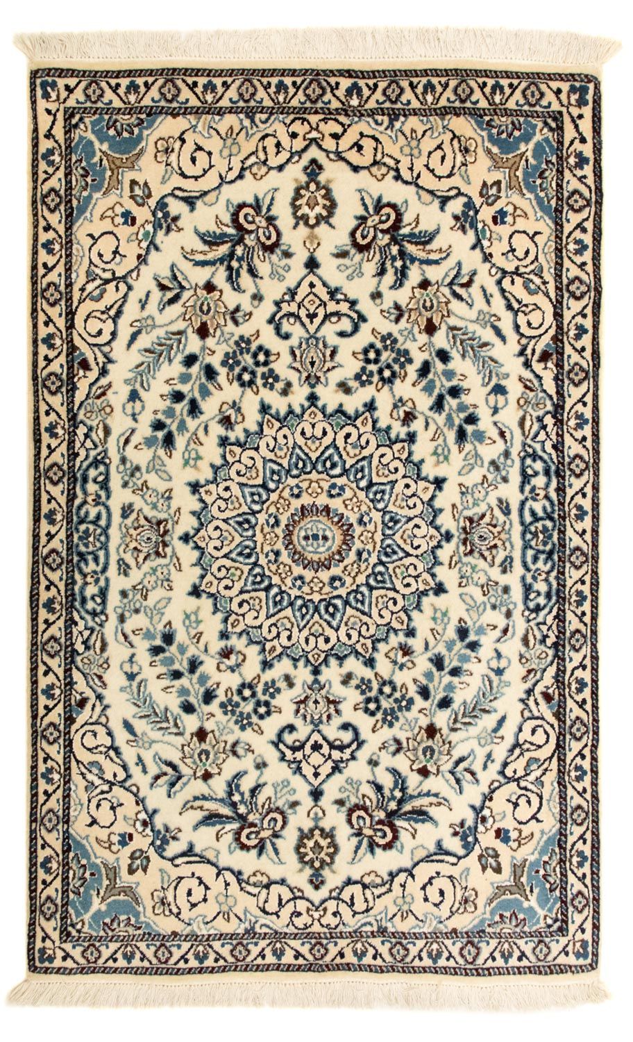 Persisk matta - Nain - Royal - 131 x 87 cm - beige