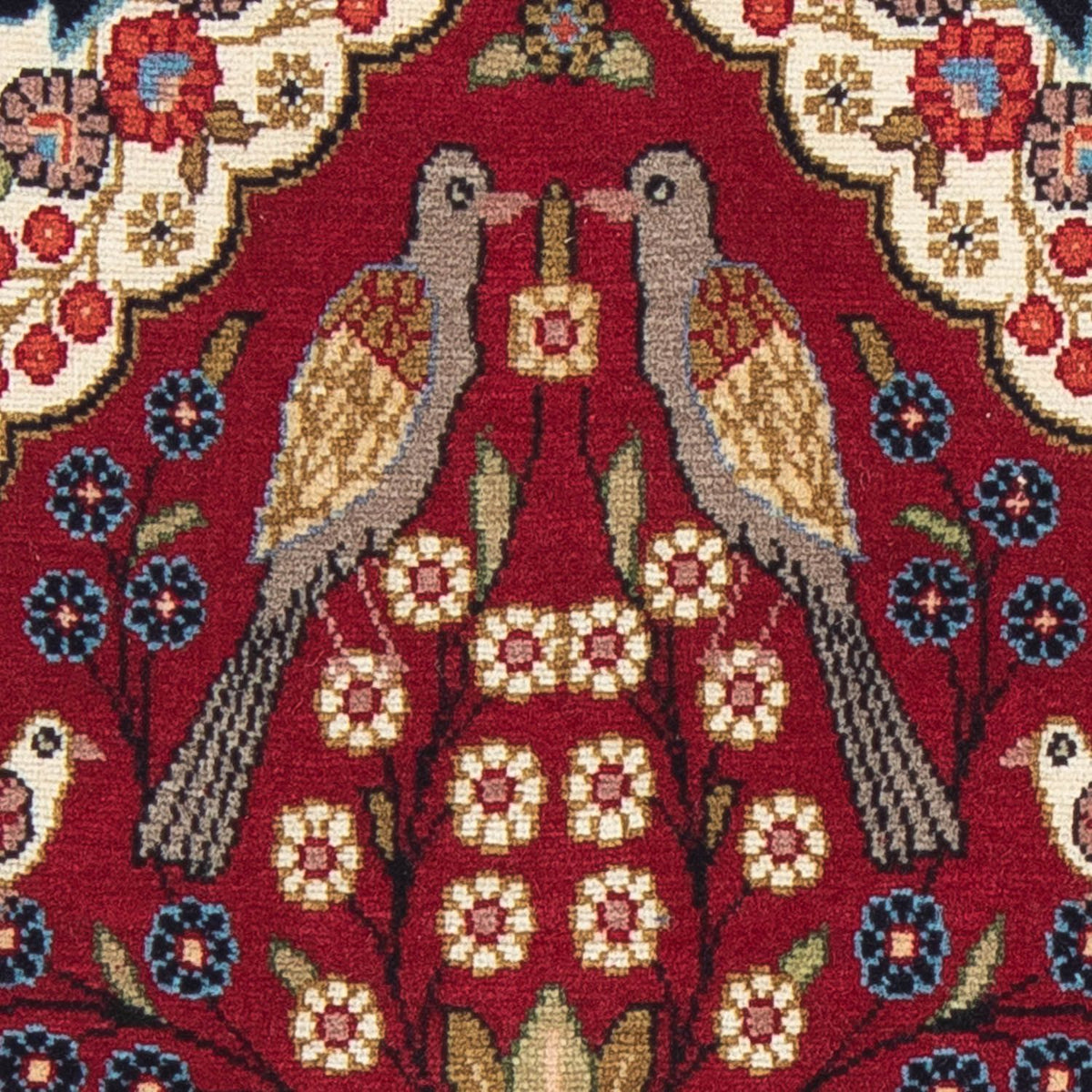 Persisk matta - Classic - 80 x 55 cm - mörkröd