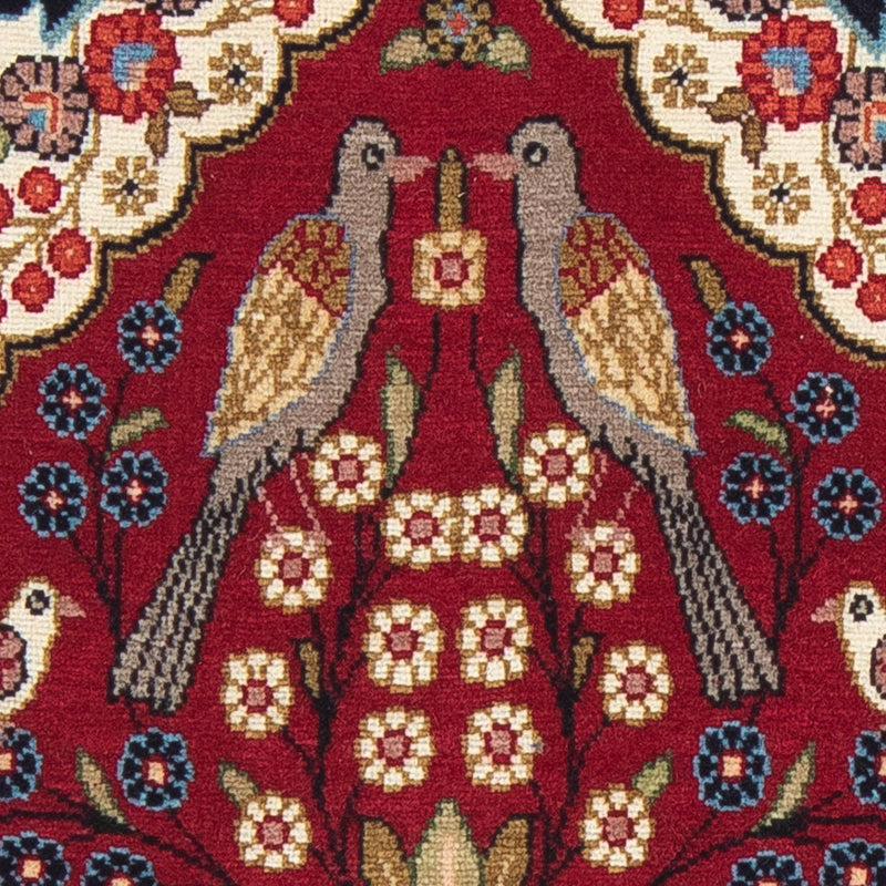 Persisk matta - Classic - 80 x 55 cm - mörkröd