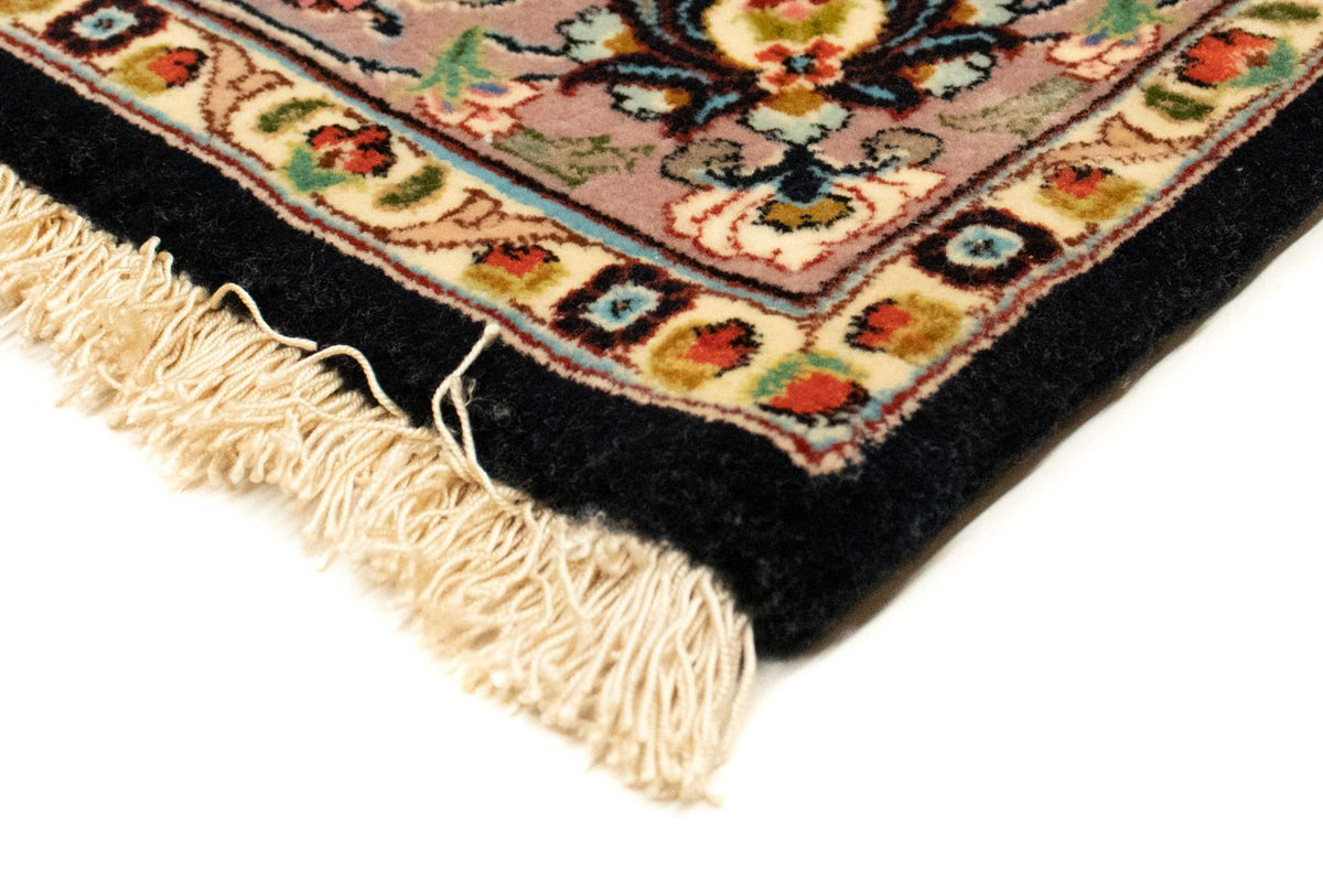 Persisk matta - Ghom - 156 x 102 cm - svart