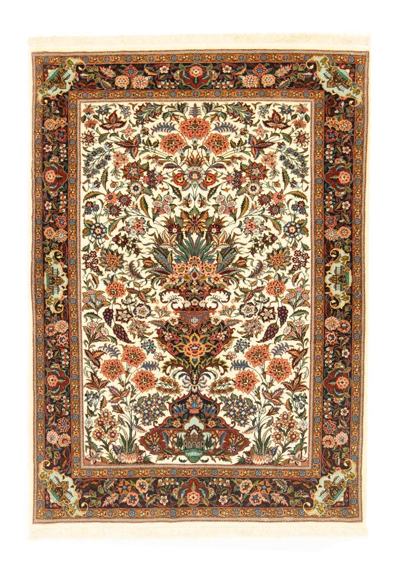 Persisk matta - Ghom - 145 x 102 cm - beige