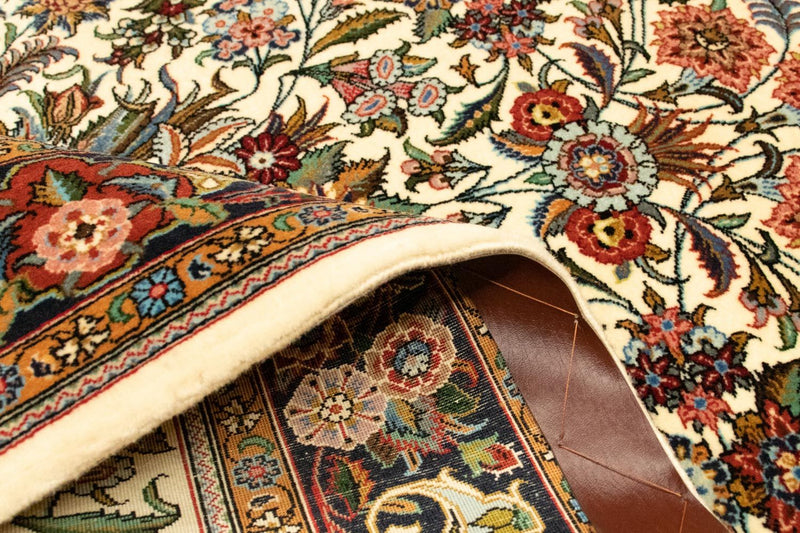 Persisk matta - Ghom - 145 x 102 cm - beige