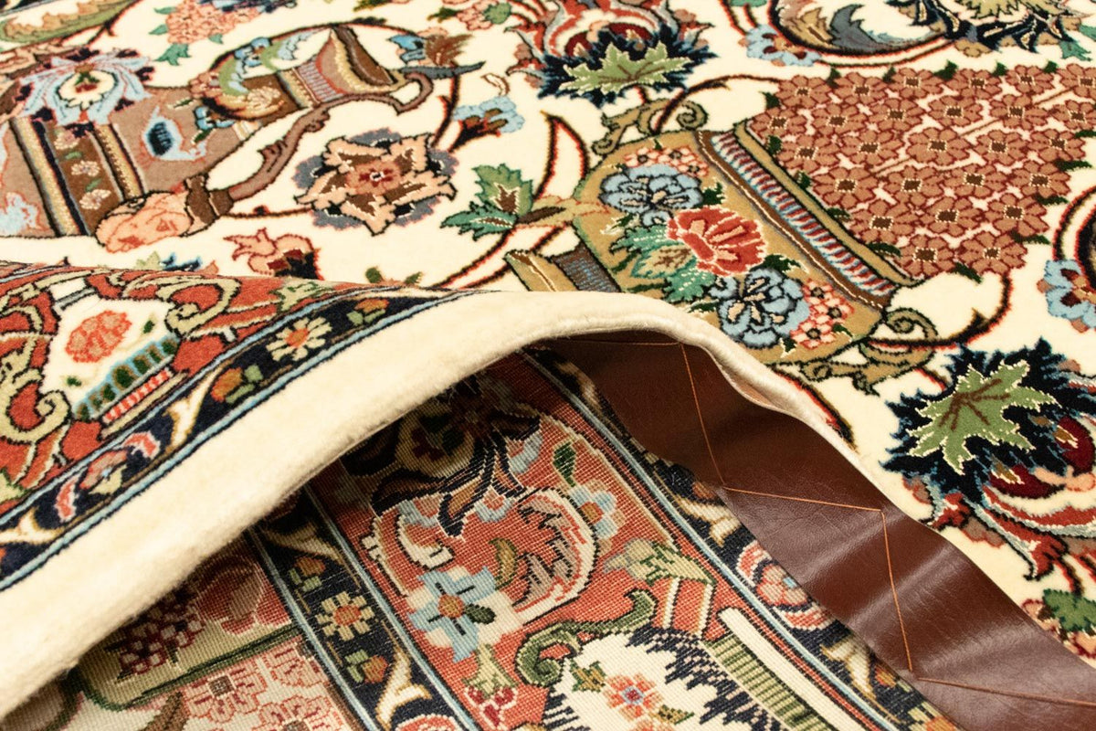 Persisk matta - Ghom - 160 x 102 cm - beige