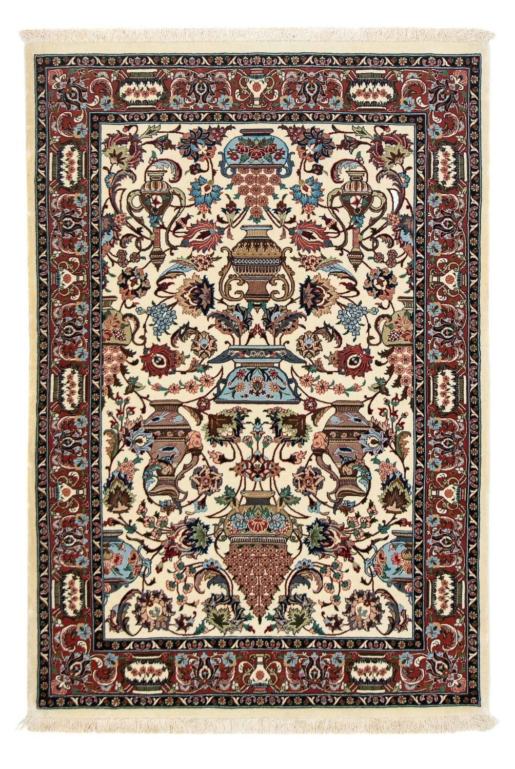Persisk matta - Ghom - 154 x 102 cm - beige