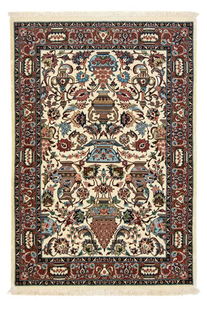 Persisk matta - Ghom - 154 x 102 cm - beige